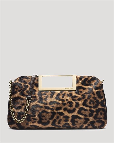 michael kors animal clutch|Michael Kors berkley clutch.